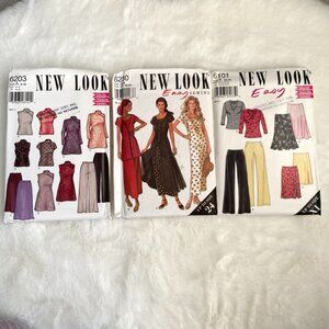 3 New Look Sewing Patterns